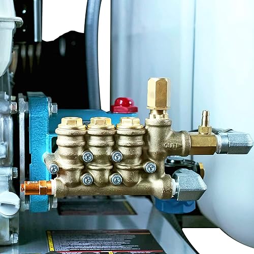 Miniatura 8 de SIMPSON Cleaning 95000, sistema de lavado a presión a gas, móvil, con motor comercial Honda y remolque, Honda GX200 - 3200 PSI