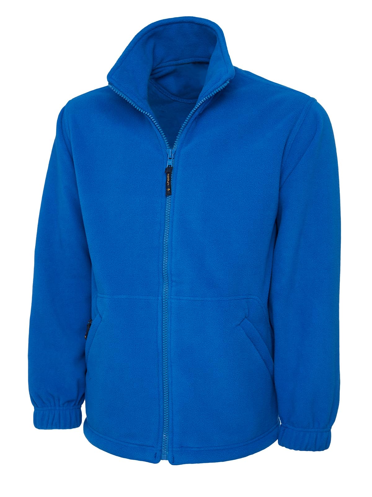 COOZO Men's Classic and Stylish Full Zip Fleece Jacket - Royal - XL