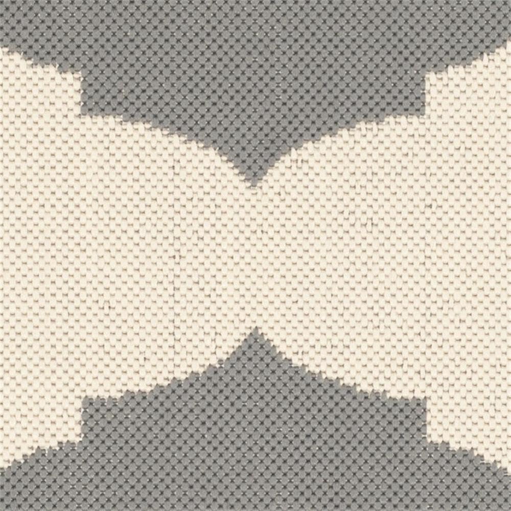 Pemberly Row Contemporary Accent Rug, Beige, Indoor Outdoor 2'7" x 5', Neutral Decor, Durable Floor Protection for Kitchens, Living Rooms, Entryways, or Covered Patios