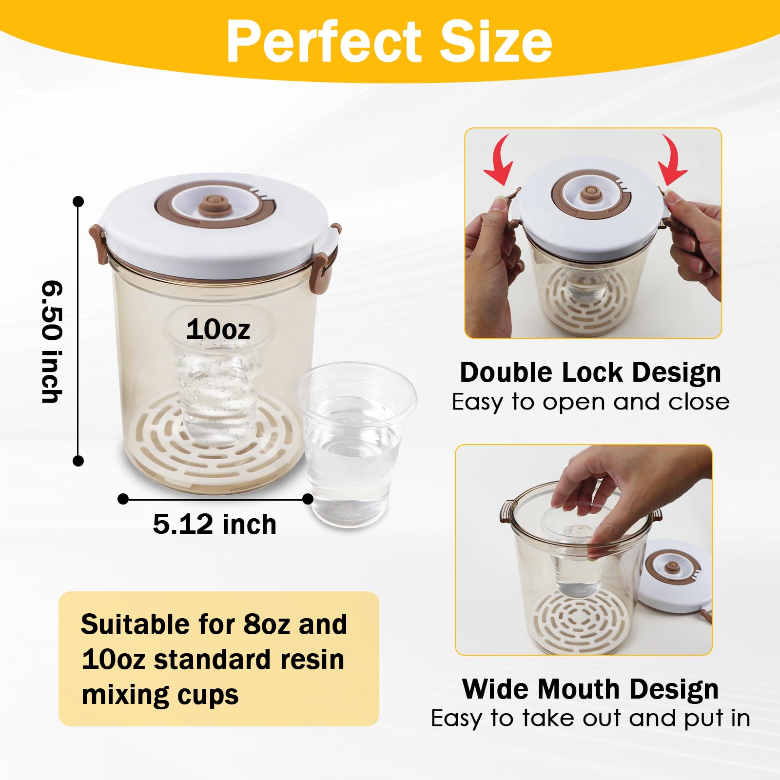 Amazon.co.jp: GUSUCIN 樹脂バブルリムーバー 樹脂真空チャンバー