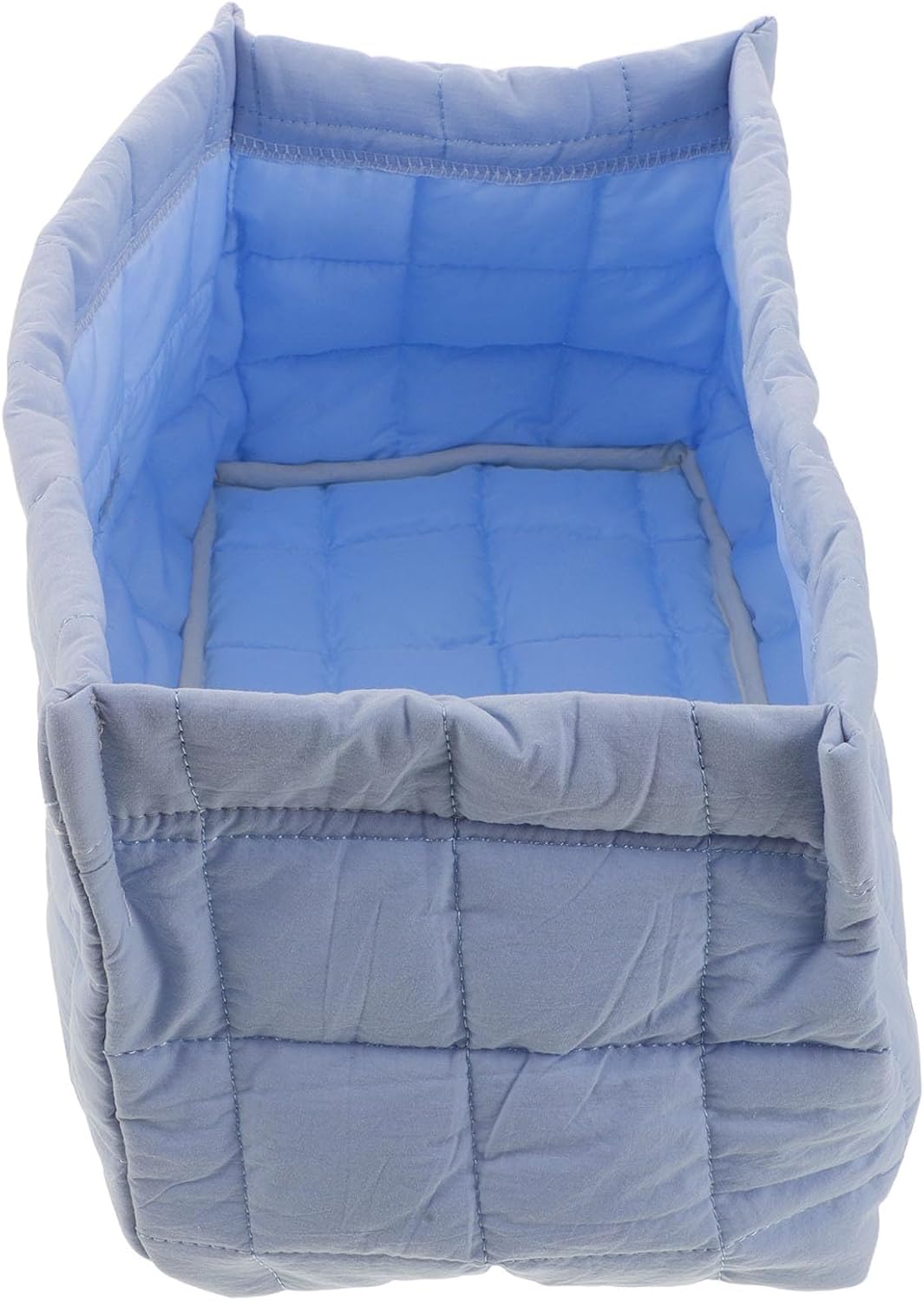 Beaupretty Diaper Caddy Organizer Foldable Cotton Nursery Basket