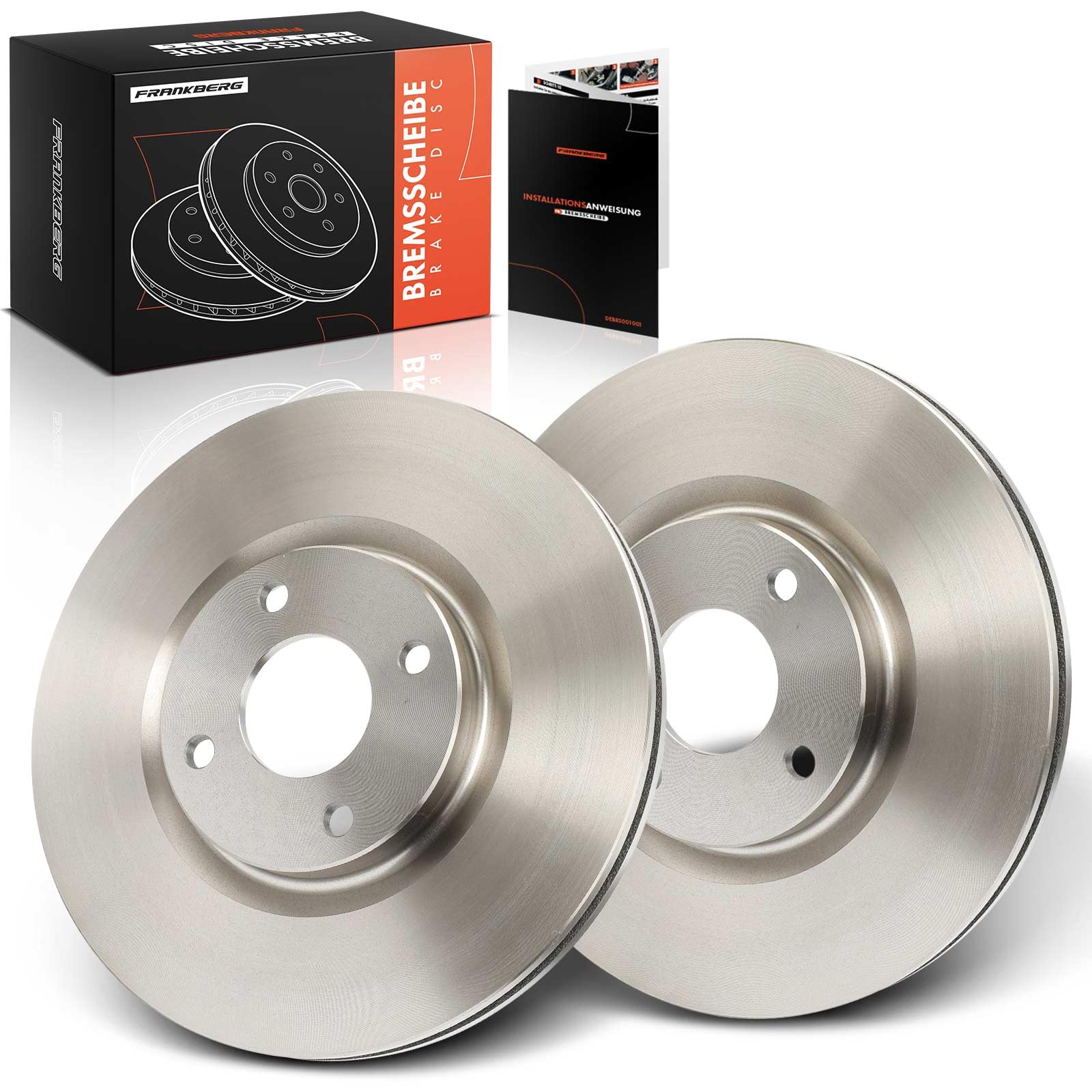 Frankberg 2 dischi freno anteriori ventilati ⌀300mm 2147409 GN151125CA | Compatibile con: Ecosport
