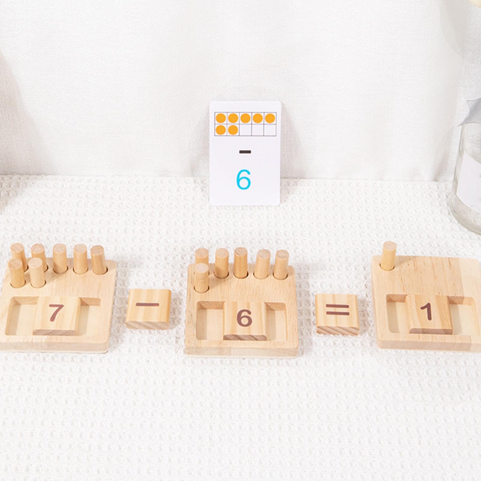 Qianly Juego de Matemáticas, Juguetes para Números para Bebés Y Niños.