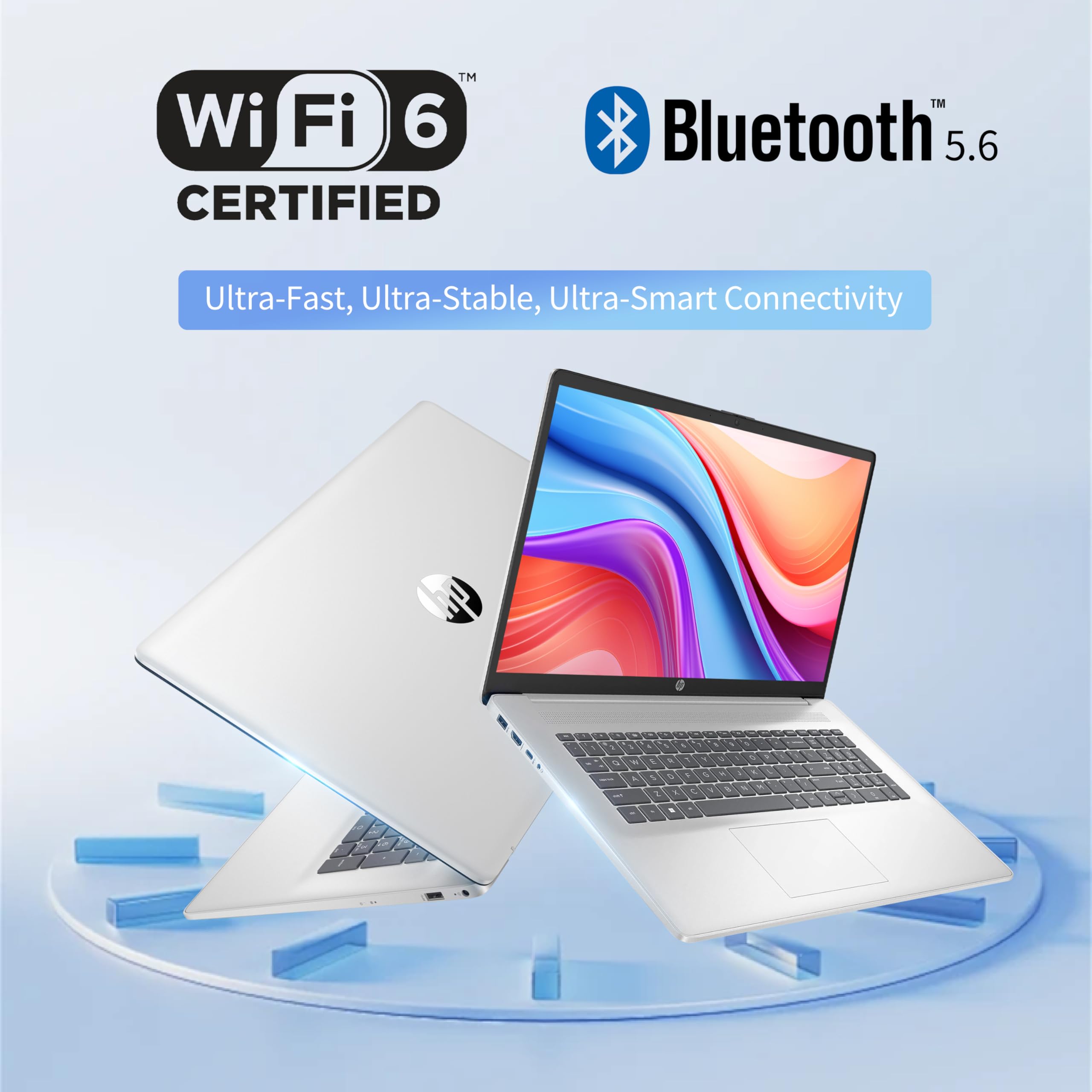 Amazon.com: HP 17 Laptop, 17.3'' Touchscreen Display, Intel Quad