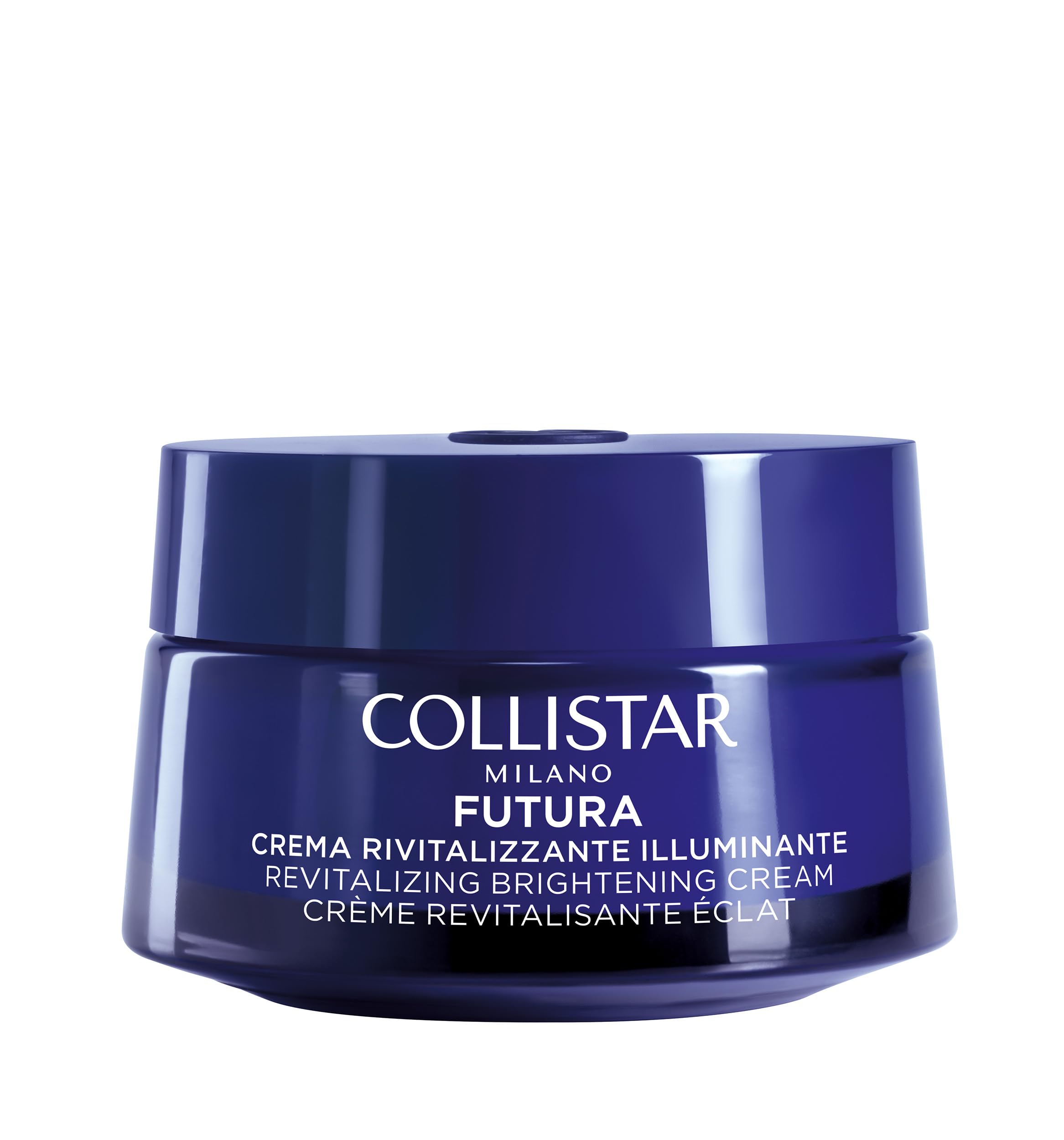 Collistar Futura Crema Facial Revitalizante Iluminadora, Crema de Día Nutritiva, Antiedad, Sin Siliconas, Textura Rica, 50 ml