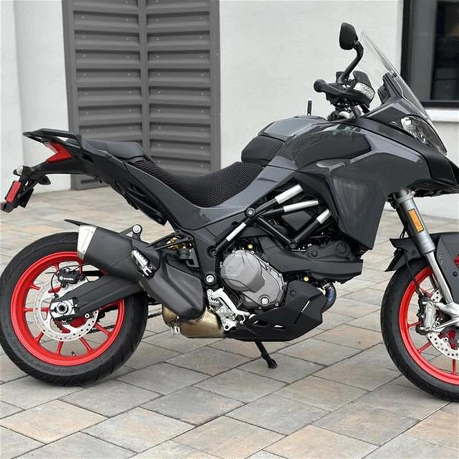 Coprisedile Per Ducati Multistrada 950 MULTISTRADA V2 2022 Moto 3D A Nido D'ape Mesh Protezione Cuscino Sedile