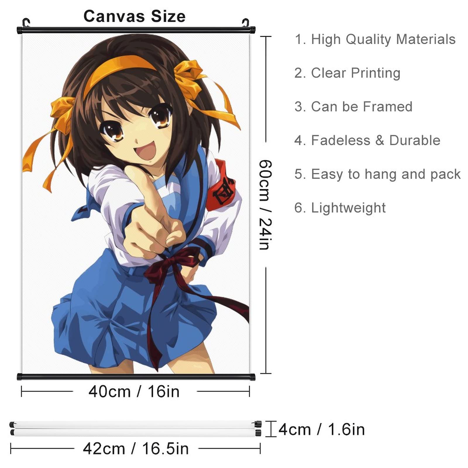 Amazon.co.jp: ポスター 壁掛 かわいい アニメ柄 キャラクター柄 涼宮
