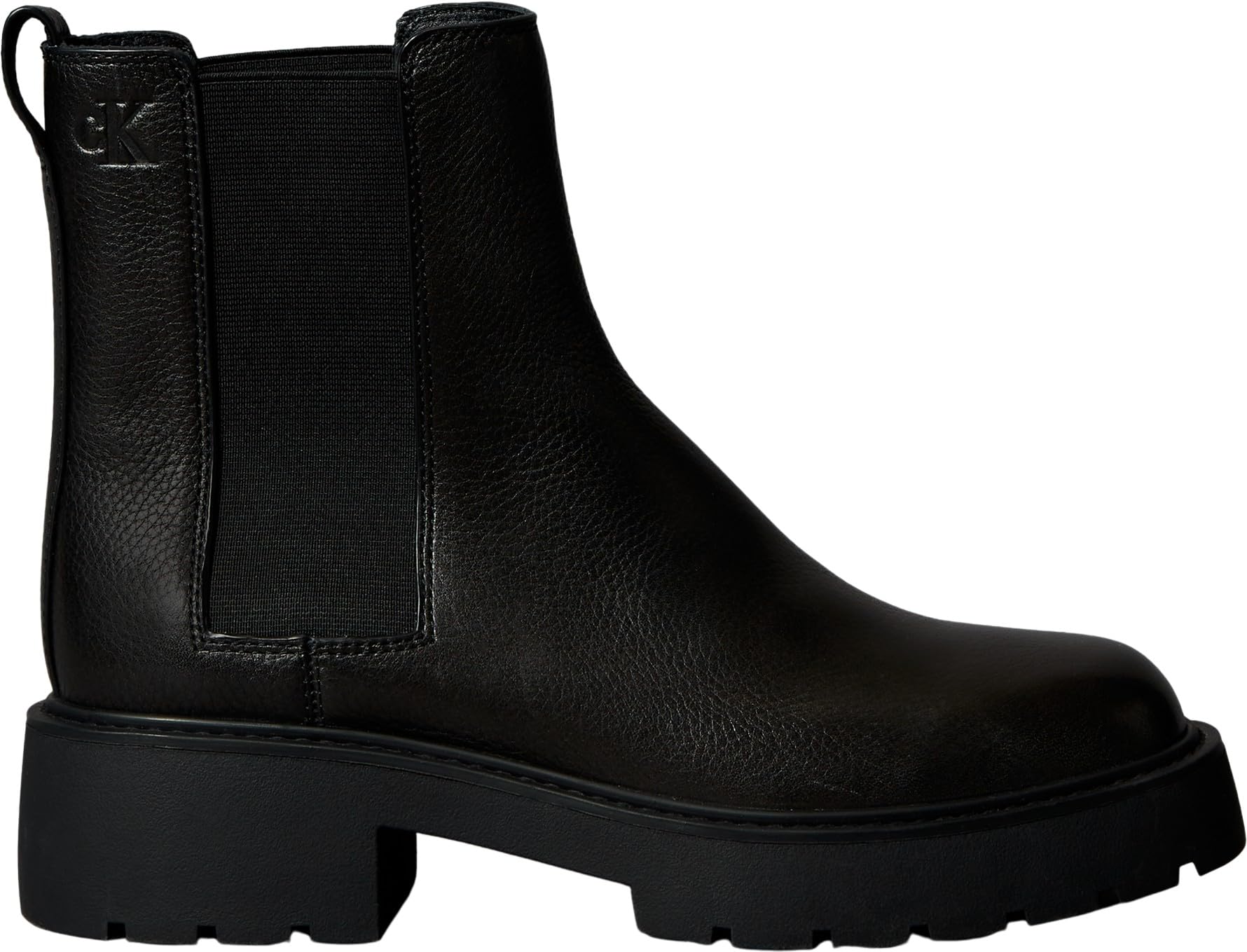 Calvin Klein Botines Chelsea Mujer Chunky de piel