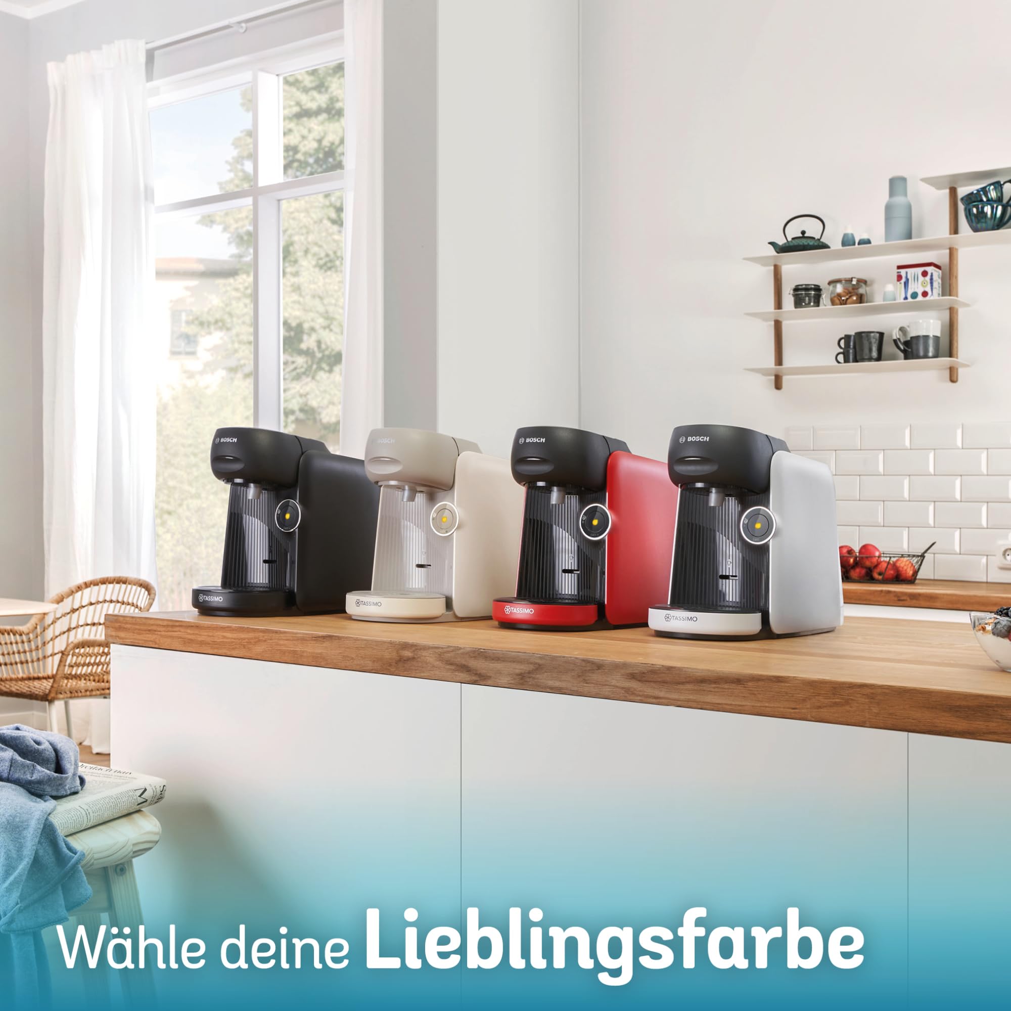 Bosch Tassimo Finesse TAS167P Kapselmaschine 1400 W 70 Getränke