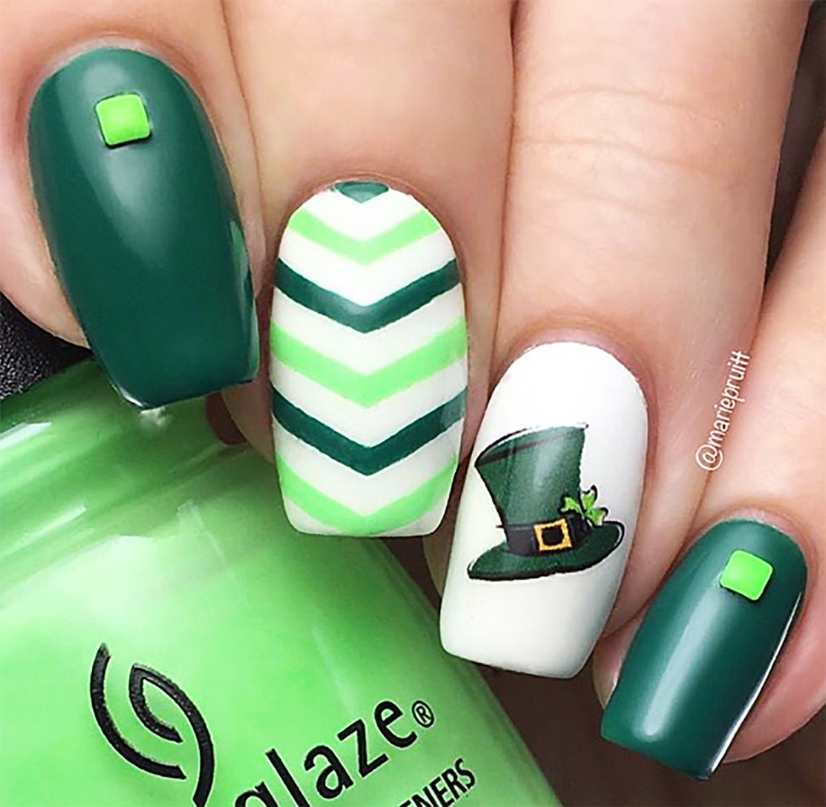 Amazon.com: St. Patricks Day Luck of The Irish Set #2 Water Slide Nail Art  Decals - Salon Quality! : Beauty & Personal Care