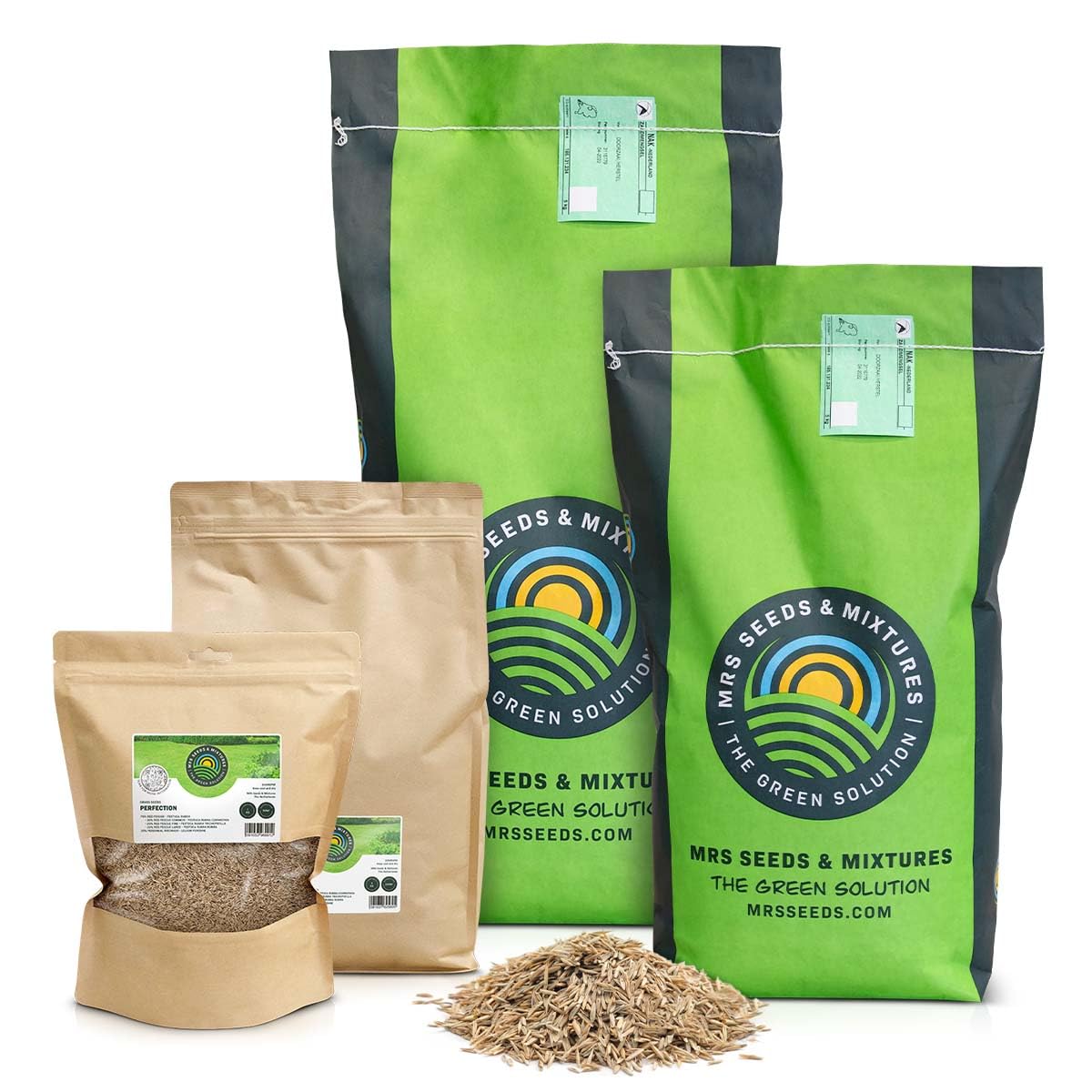 MRS Green Perfection Semences de gazon d'ornement 1 kg pour 50 m²