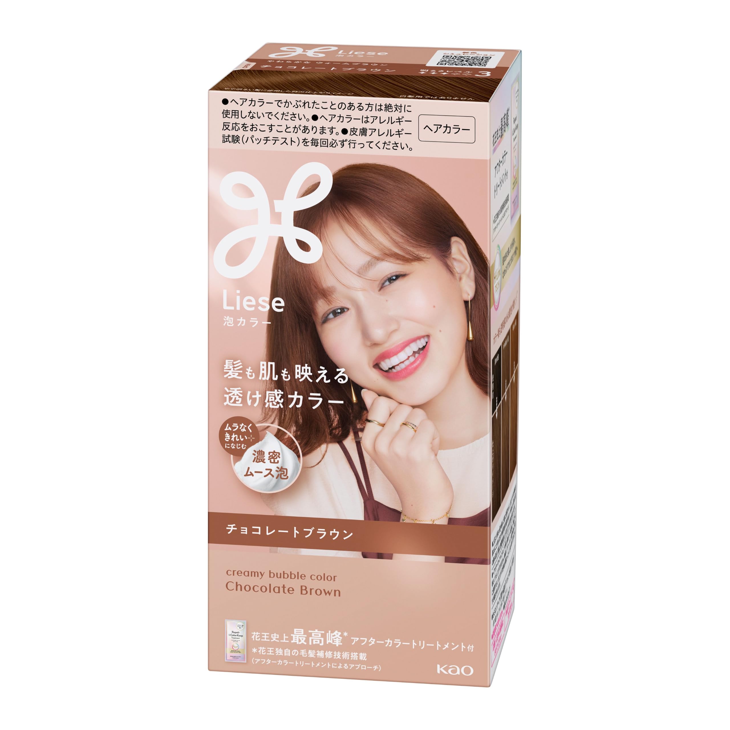 Amazon | 【Liese】リーゼ 泡カラー チョコレートブラウン 医薬部外品