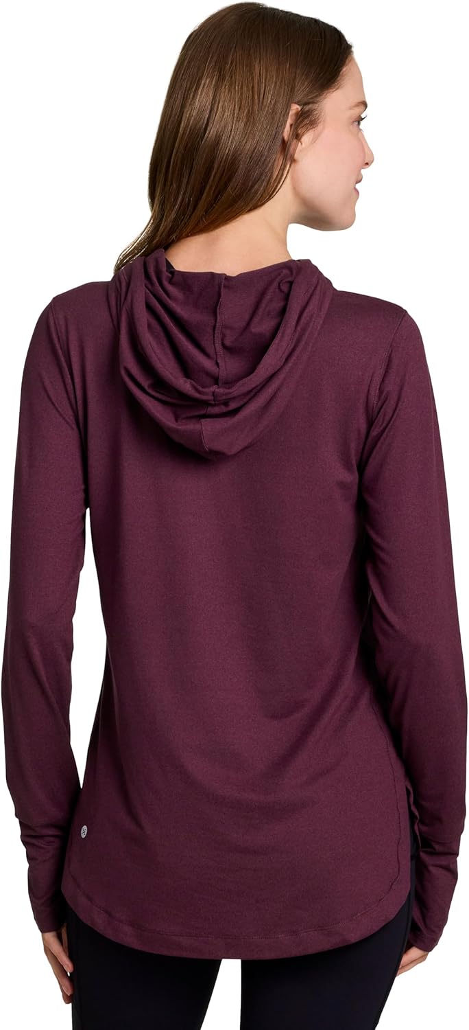 RBX Active Women's Fashion Yoga Long Sleeve Soft Lightweight Hoodie Pullover Top - Image 2