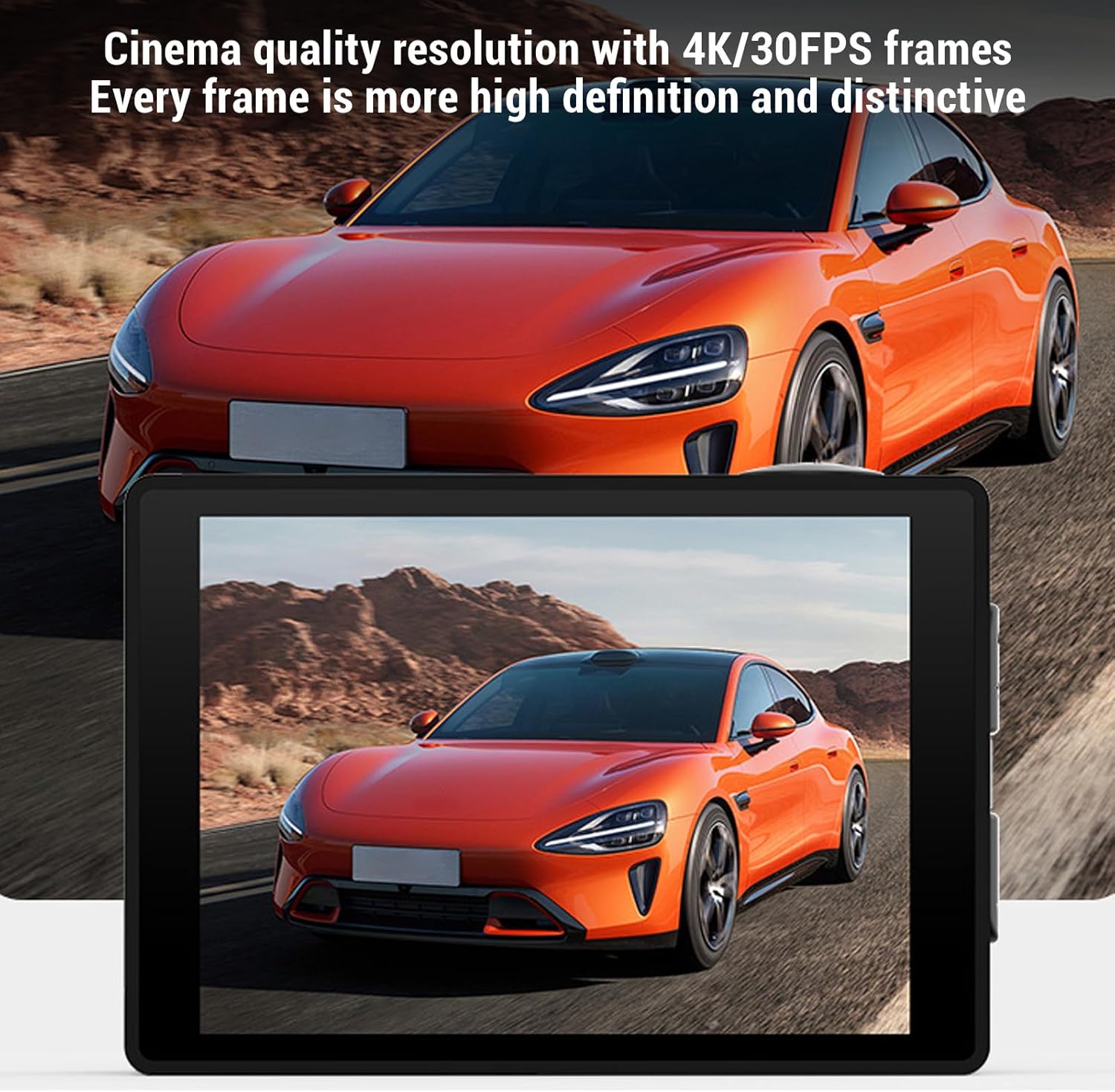 4K Action Camera, Water Proof Sports Camera with 170°Wide, 2.0 Inch Screens Wearable Cycling, Stabilization, Live Streaming