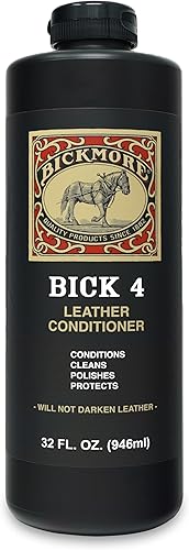 Miniatura 10 de Bick 4 Acondicionador de Cuero y Limpiador de Cuero 2 oz - No Oscurecerá el Cuero - Seguro para Ropa de Cuero, Muebles, Chaquetas, Zapatos
