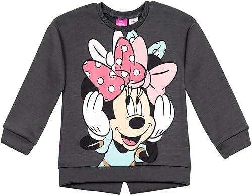 Miniatura 2 de Disney Minnie Mouse - Conjunto de sudadera y pantalones de forro polar, tallas de recién nacido a niño grande (recién nacido - 14-16)