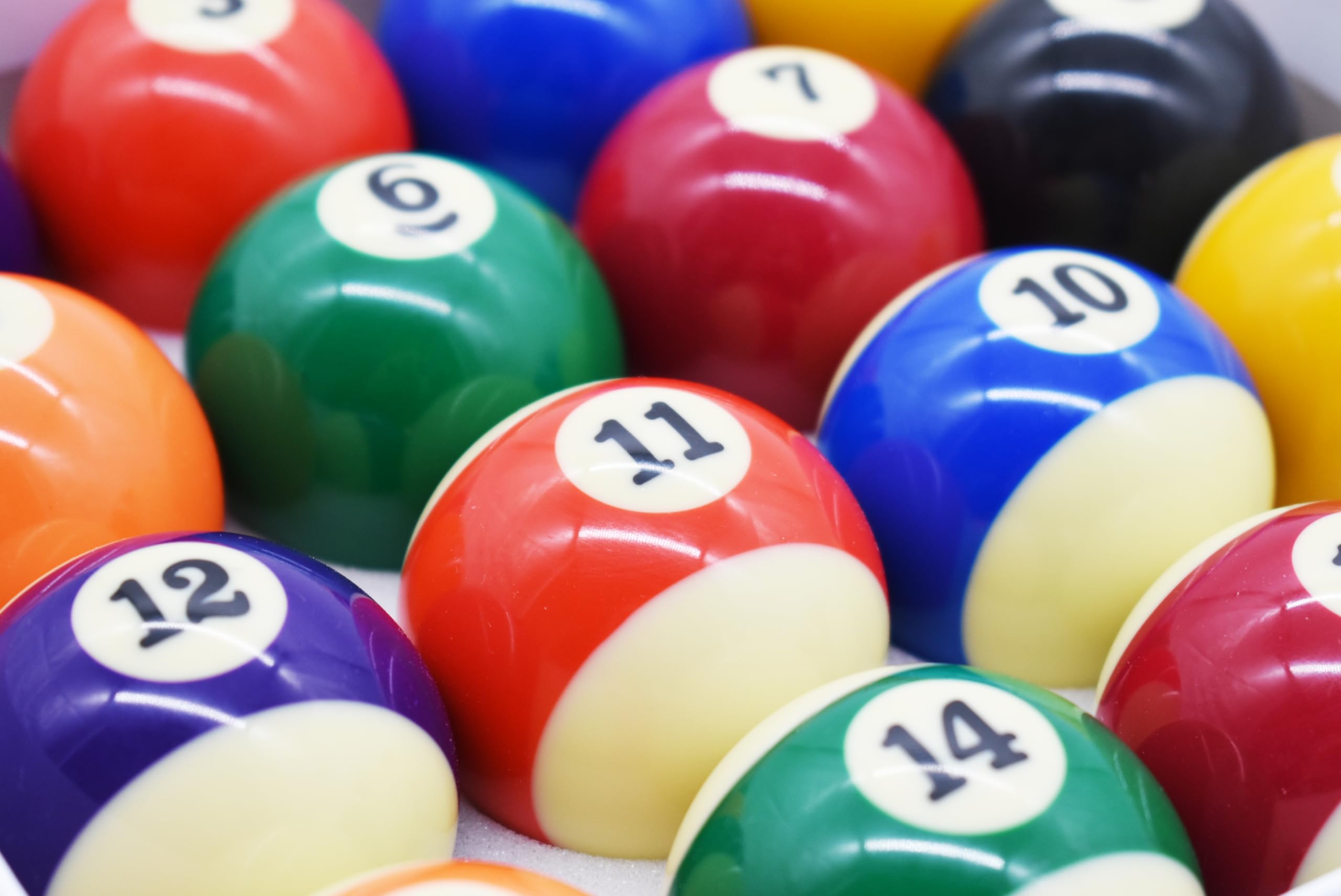 Pool Billard Kugeln Kugelset Standard 57,2mm - für 7ft. 8ft. und 9ft. Pooltische