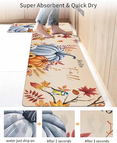 Miniatura 4 de Tapete de baño para bañera, antideslizante, de secado rápido y absorbente, con tierra de diatomeas, para fregadero de cocina, lavable, diseño de