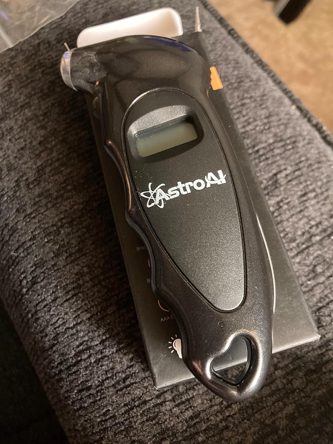 AstroAI 150 PSI Black Digital Tire Pressure Gauge, Air Pressure Gauge