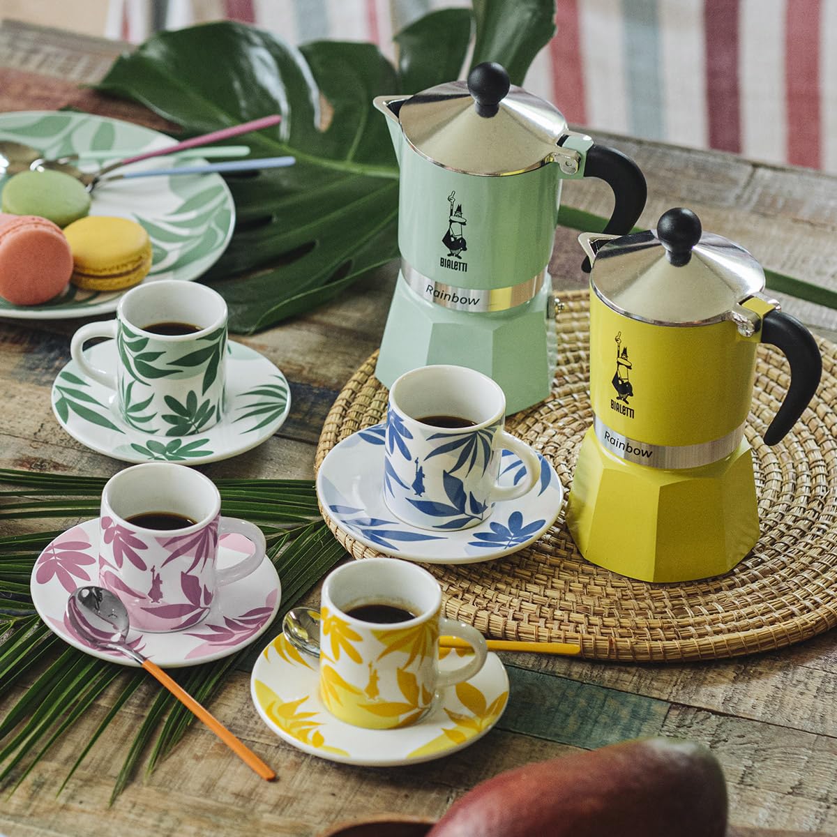 Tasse à espresso en céramique GRIFO lot de quatre par