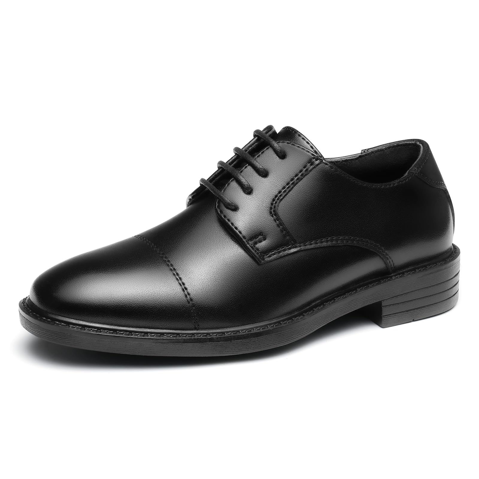 GINNI Anzugschuhe Jungen Klassiker Oxford Schnürhalbschuhe Derby Formelle Party Hochzeitsschuhe Elegante Schuhe
