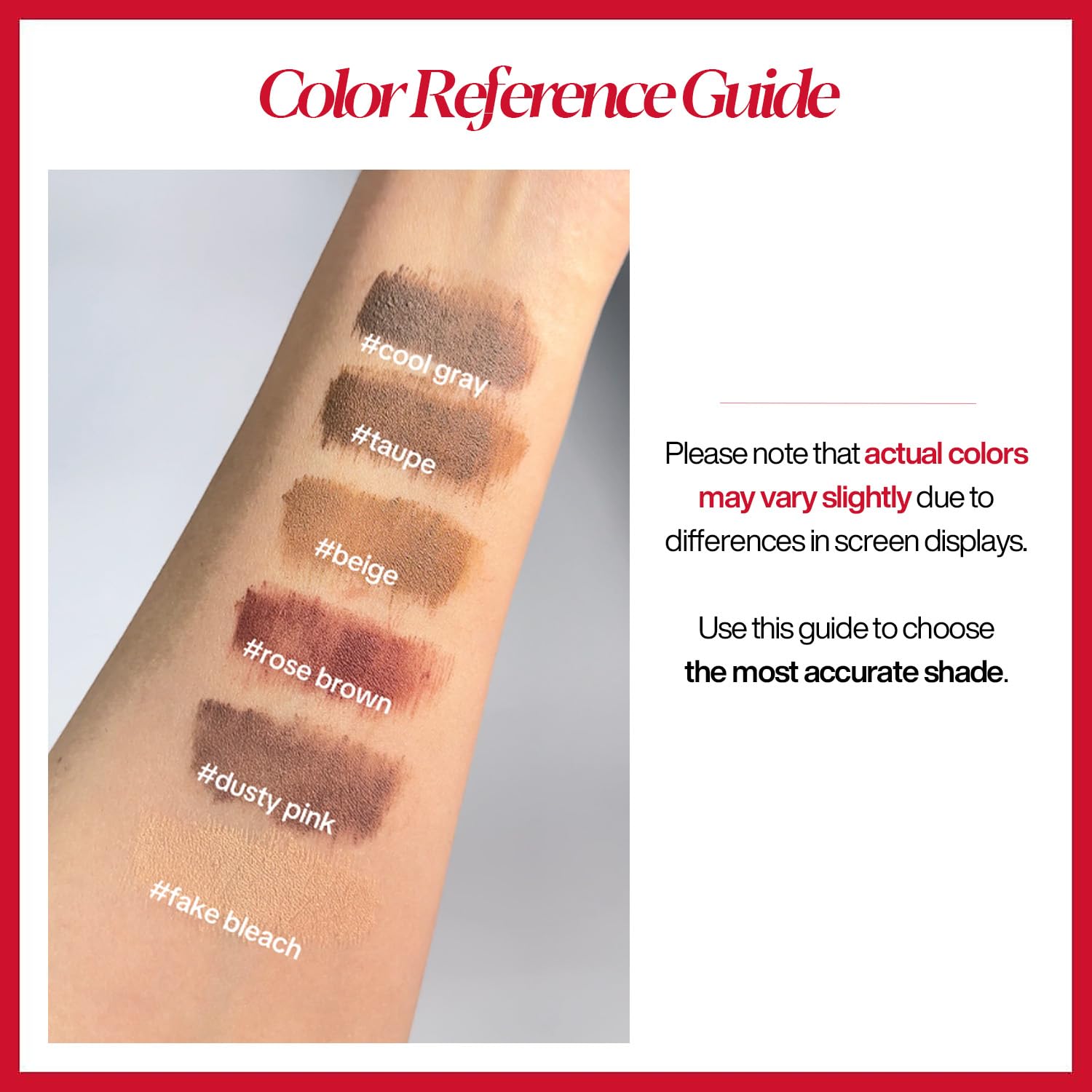 Espoir The Brow Color Fixing Cara #2 Taupe 0.1 fl oz | Easy Fixing without Clumping with Skinny Brush | Long Lasting Smudgeproof Eyebrow Mascara | Soft Mood Coloring Tinted Gel | Korean Eye Makeup - Image 4