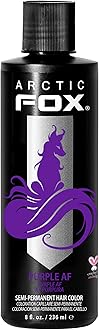 Semi-Permanent Hair Dye Purple AF - Vegan, Cruelty-Free, Ammonia-Free, Conditioning - 8 Fl Oz