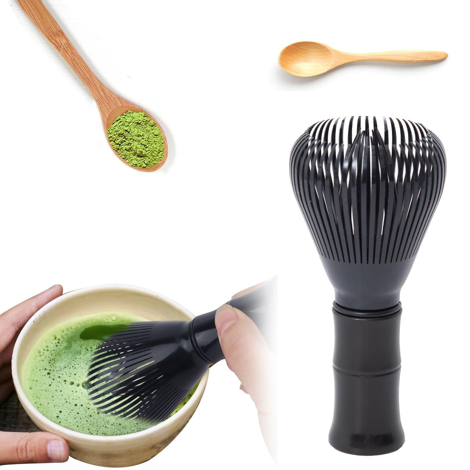 まっちゃ商品 Amazon | TVETE 抹茶ブレンダー 抹茶ブラシ matcha whisk ABS