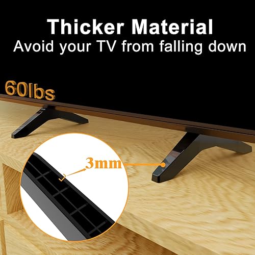 Miniatura 6 de Patas de repuesto para TV LG, patas de soporte de TV para 40 43 pulgadas LG TV patas 40UJ6300 43UJ6300 43UJ630V 43UN6950ZUA 43UM6900 43UK6300