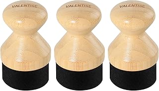 Cutting Board Oil Wax Applicator,3 Packs Mineral Oil Applicator for Wood Cutting Board,Bamboo Applicator for Food Grade Mineral Oil Wood Cutting Board,Wooden Cooking Utensils,Spoons,Spatulas