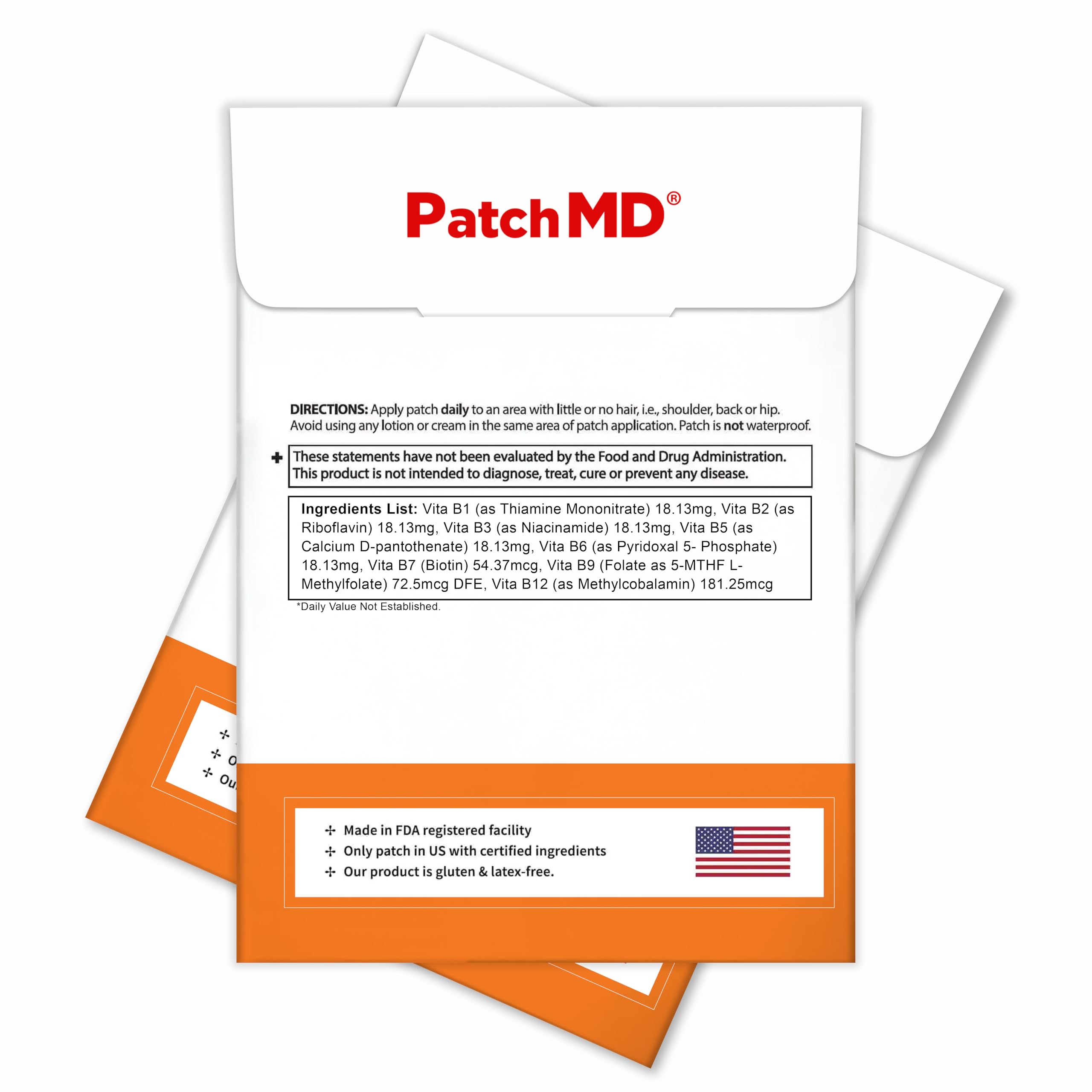 B12 Energy Plus Patches - 30 Days Supply — Amazon image 2