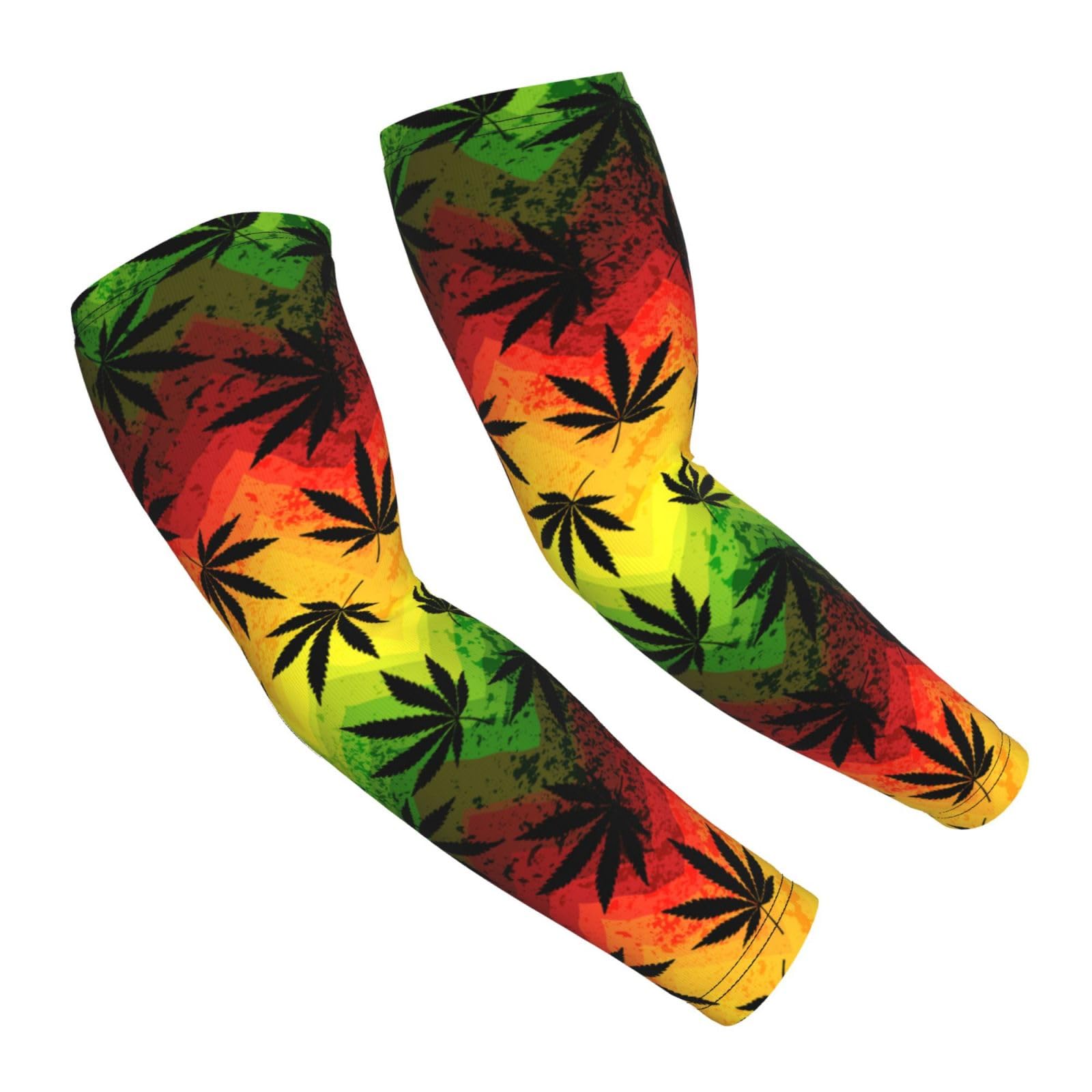 Red L/XL Performance Compression Moisture Management Dri-Fit Arm Sleeve for All Sports