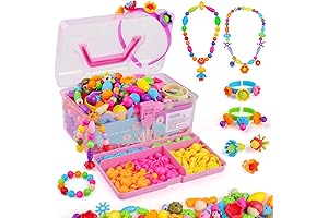 NEXBOX Crafts Jewelry Making Kit for Girls: Unleash Your Inner Designer with Colorful Beads!