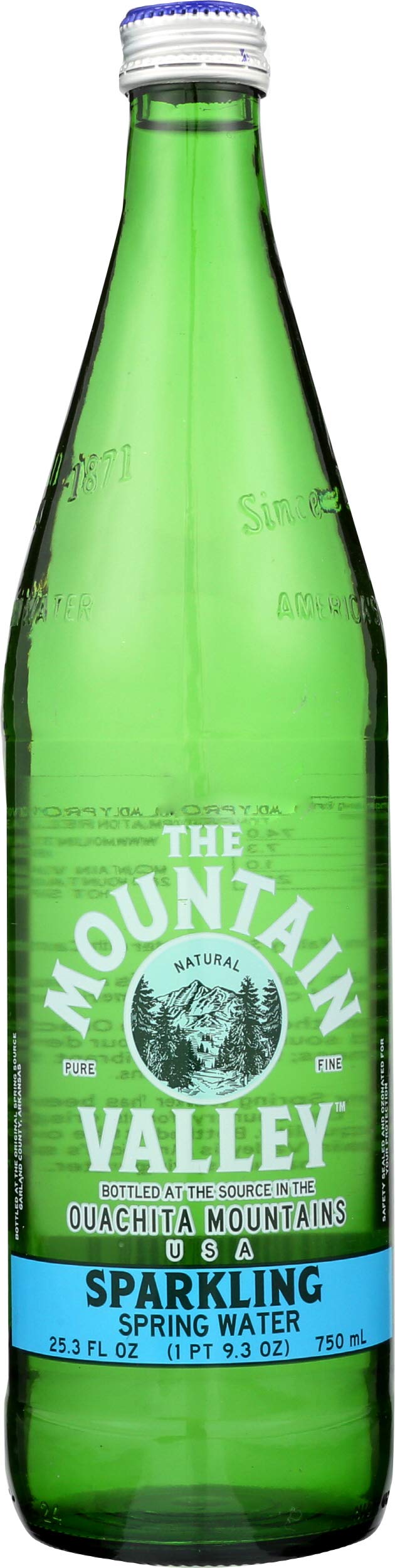 Mountain Valley Water Sparkle Glass, 750 ml