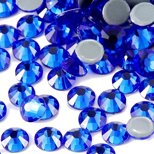 Miniatura 20 de Dowarm 1440 piezas de diamantes de imitación AB Hotfix, piedras HotFix AB para ropa de manualidades, gemas de diamantes de imitación de cristal