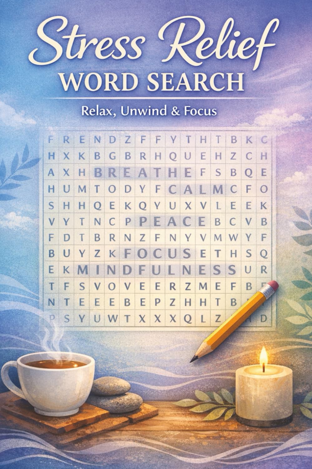 Stress Relief Word Search: Puzzle book related to all things Stress Relief and Relaxation!