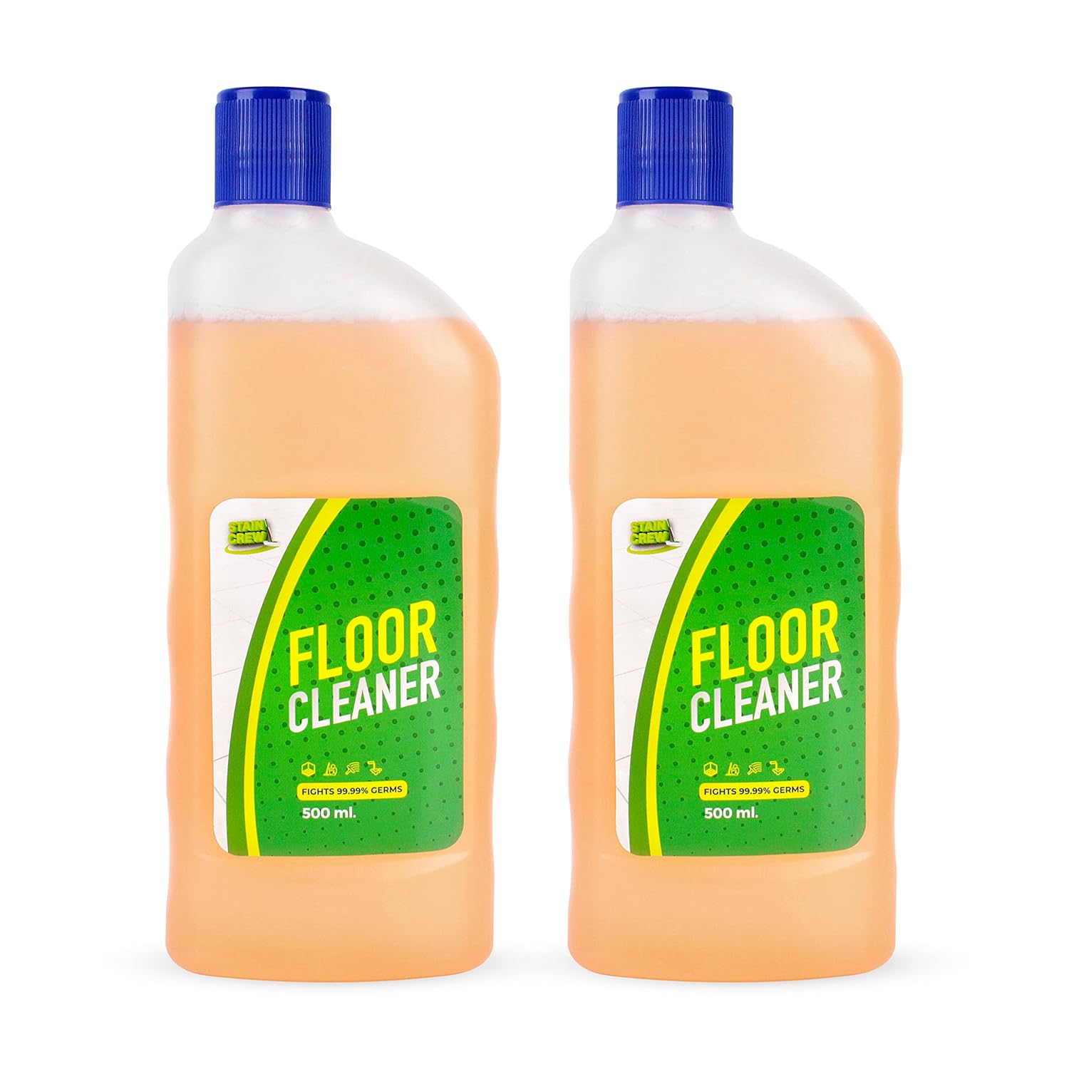 Stain Crew Floor Cleaner Disinfectant 500ml (Pack of 2) Citrus Woody