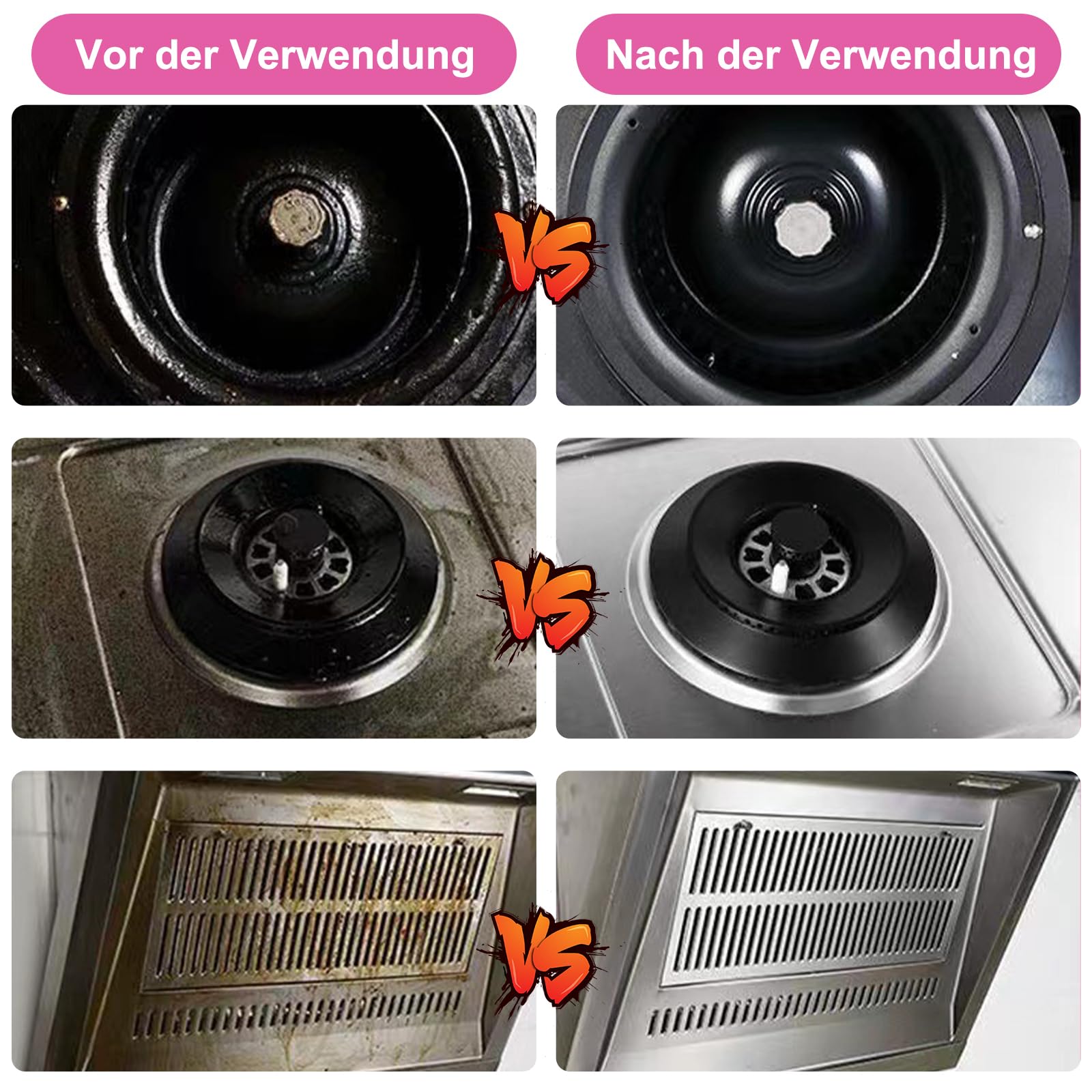 5 x 10 Stück Stahlwolle-Scheuerschwämme mit Seife, Kratzfeste Metall-Scheuerbürsten, Küchen-Scheuerschwämme-Set mit Seife zum Reinigen von Töpfen und Pfannen und zum Entfernen von Schmutz
