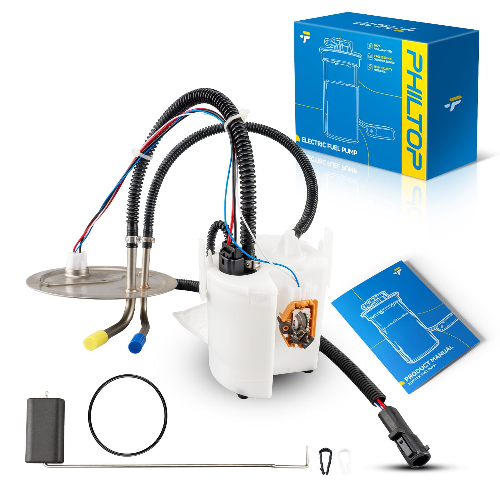 PHILTOP Electric Fuel Pump Assembly E2238M Fit for F-250/F-350 Super Duty