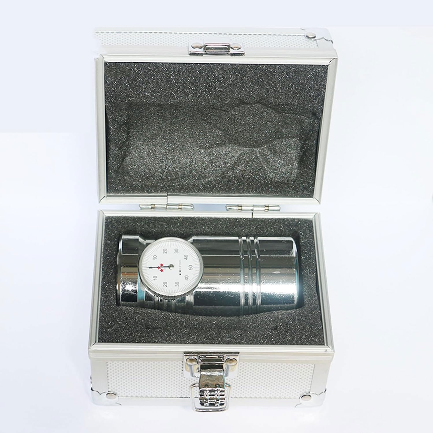Narzędzie do ustawiania wstępnego zera, precyzyjny instrument mechaniczny, średnica 62 mm, dokładność 0,01 mm, wysokość 100 mm, do narzędzi poniżej 4,3 cm, z pudełkiem do przechowywania