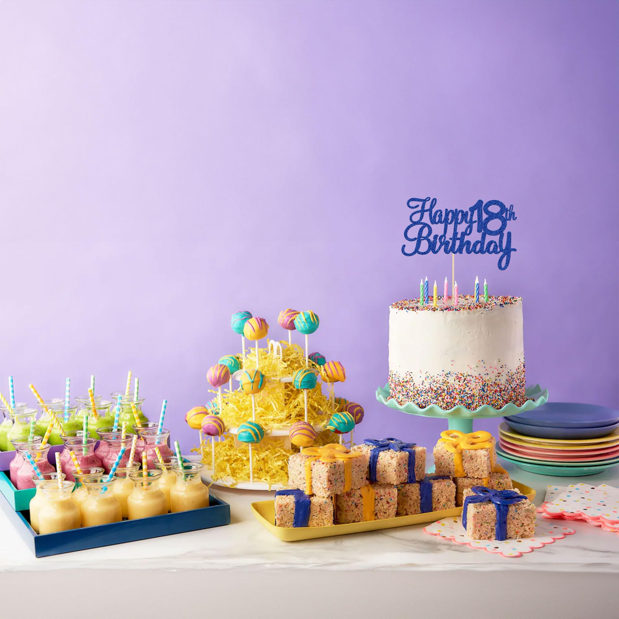 Gyufise Décoration De Gâteau D'anniversaire « Brother I'm 18 » à