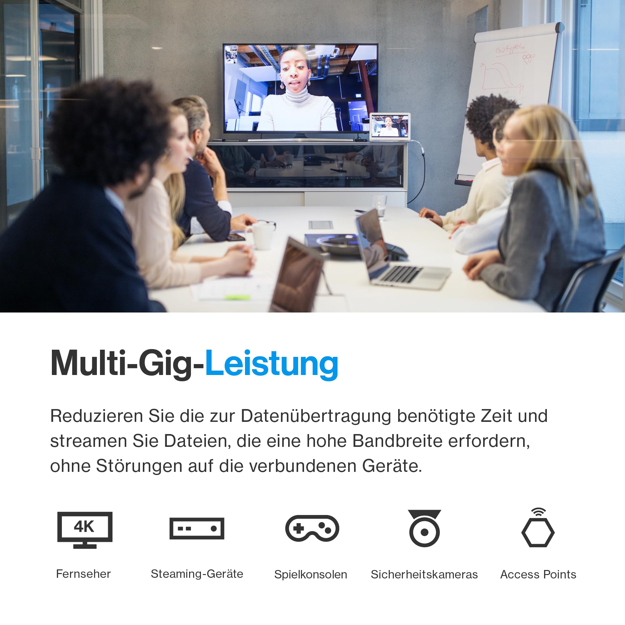 Linksys 5-Port, 2,5 G Multi-Gig Unmanaged PoE+-Switch | Energieeffizientes Ethernet | Full-Duplex-Flusskontrolle | Für kleine Büros/Home-Office | Lüfterloses Design & Metallgehäuse | 60-W-PoE-Leistung