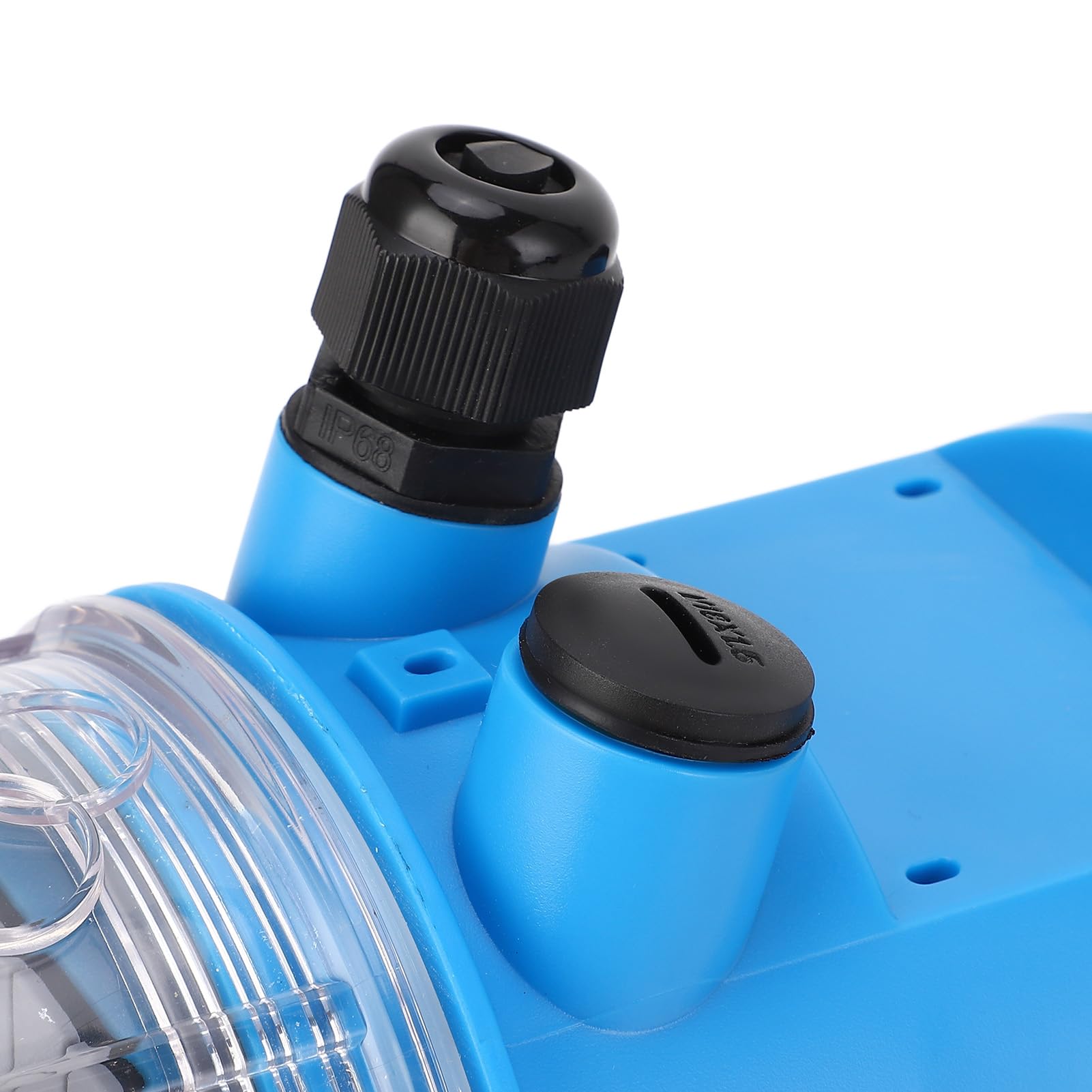 Jiawu Sensor Ultrasónico de Nivel de Agua 0-10M DC24V Circuito Modular PCB Multicapa, Medidor de Nivel de Líquido con Carcasa ABS para Tratamiento de Aguas Residuales Mineras con Salida de 4-20mA