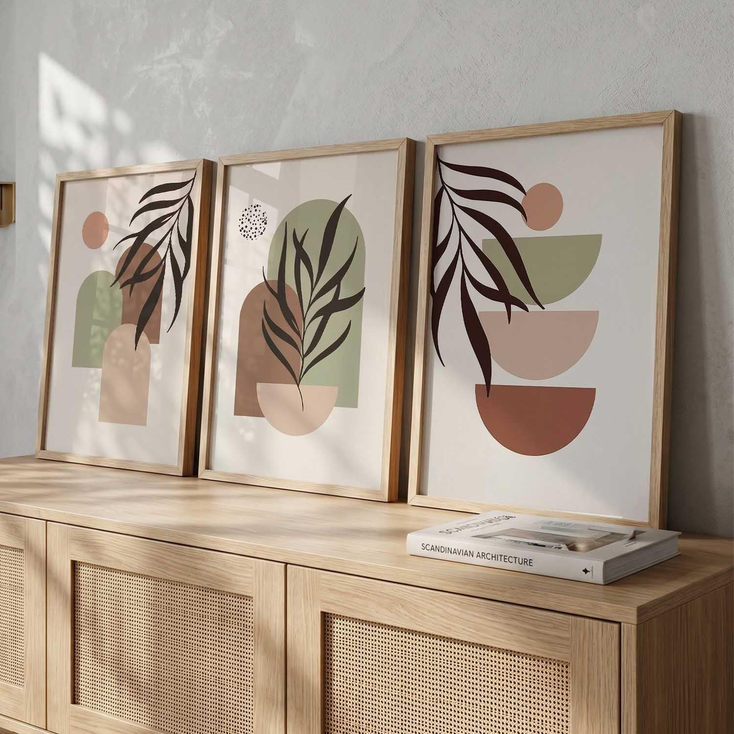 BOHO Wall Art Frames - Aesthetic Decor -21 BOHO Wall Art Frames - Aesthetic Decor -21