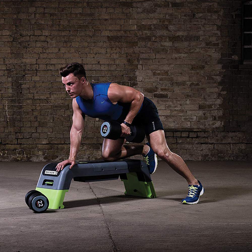 Escape Fitness Deck V2.0 Workout Platform or Adjustable Bench Black