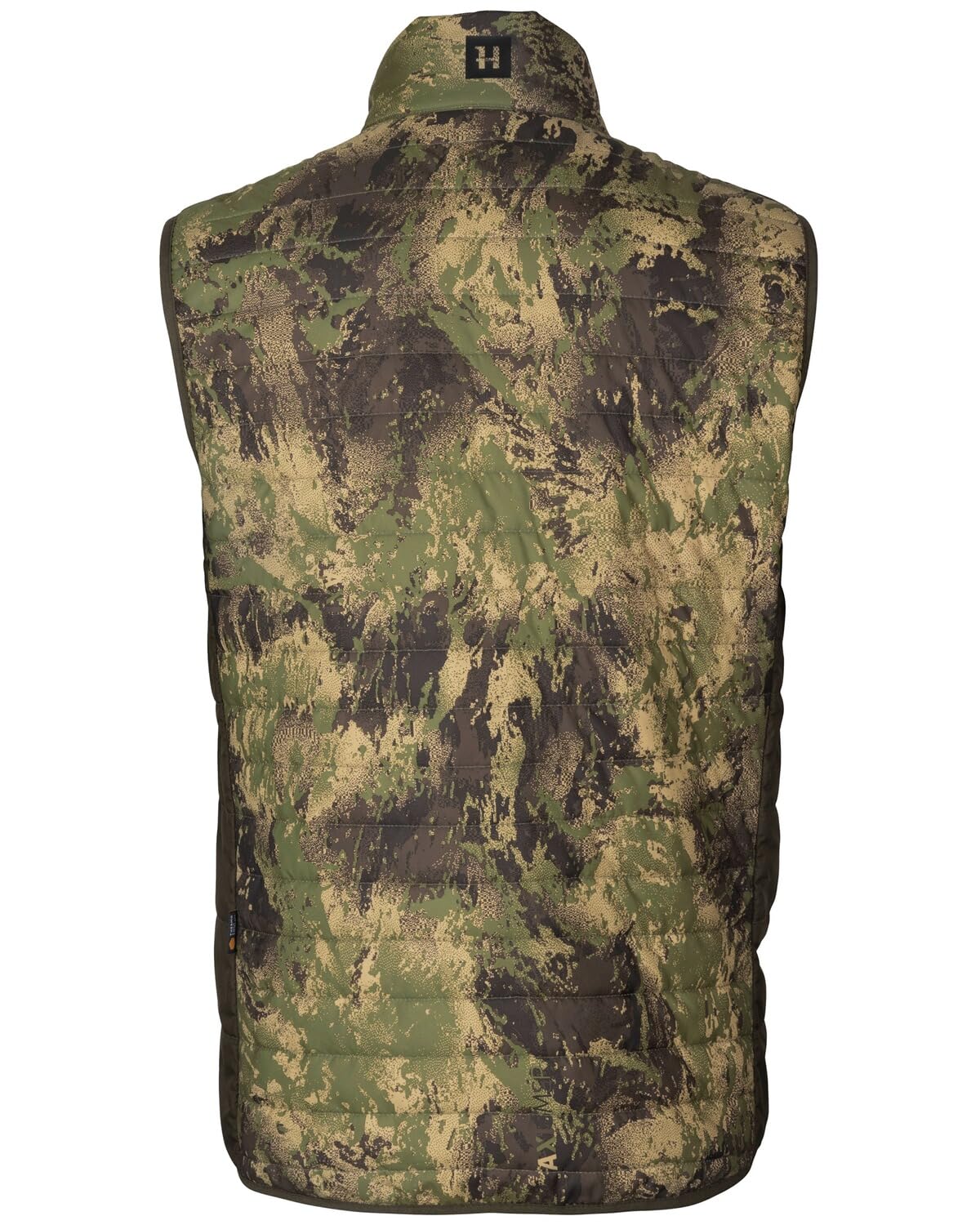 Härkila | Chaleco Deer Stalker Camo Reversible Packable | Ropa y Equipamiento de Caza Profesional | Calidad Escandinava Duradera