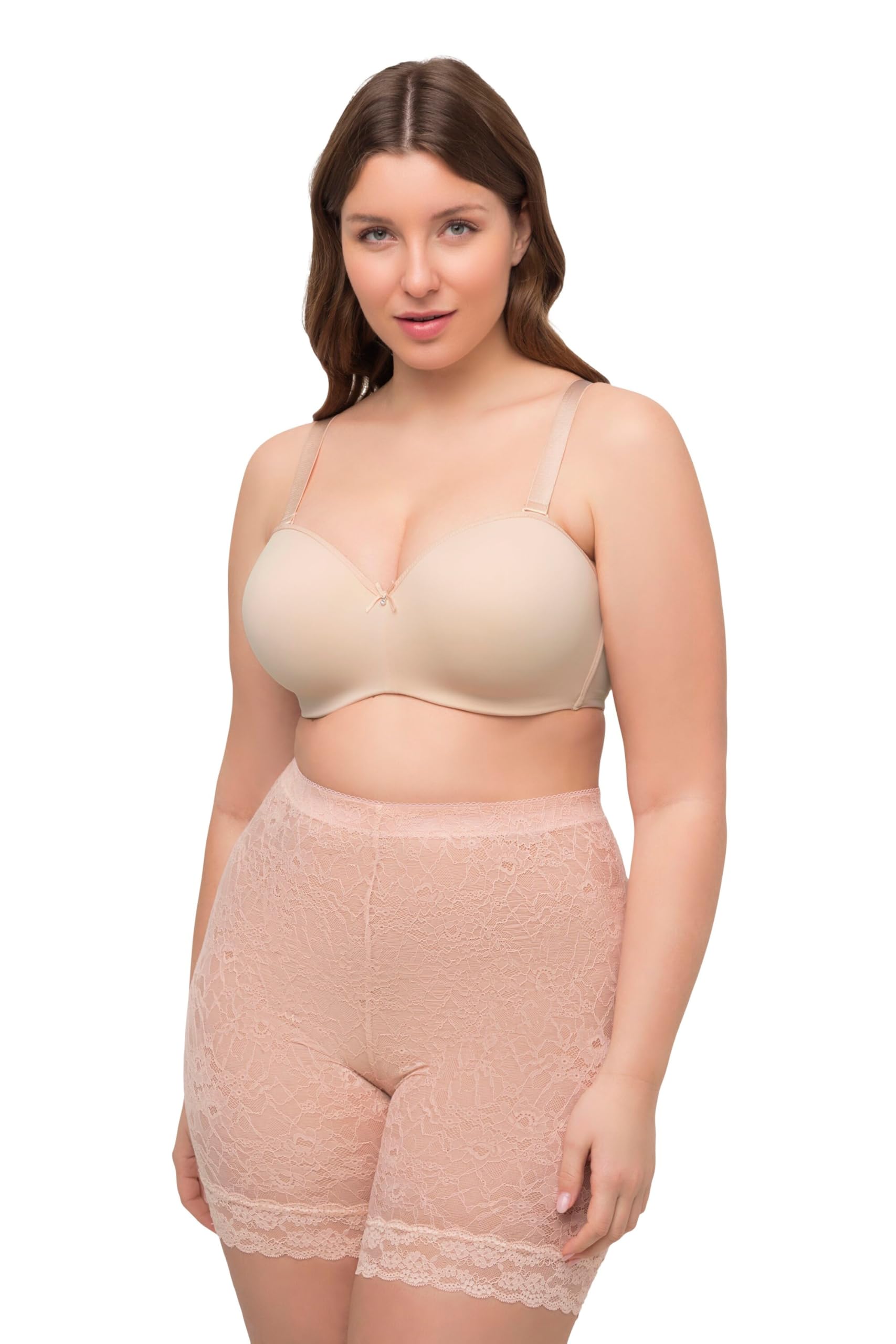 Ulla Popken, Women's Large Size Multiway Bra, Champagne, 42C