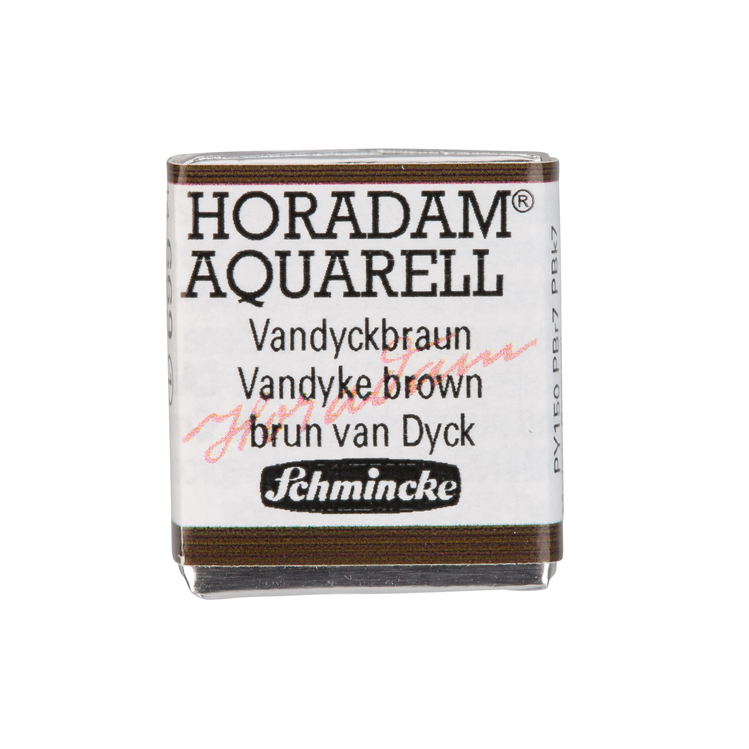 Schmincke - HORADAM® AQUARELL - finest artists' watercolours, 487 Cobalt blue light, 14 487 044, 1/2 pan — view 281