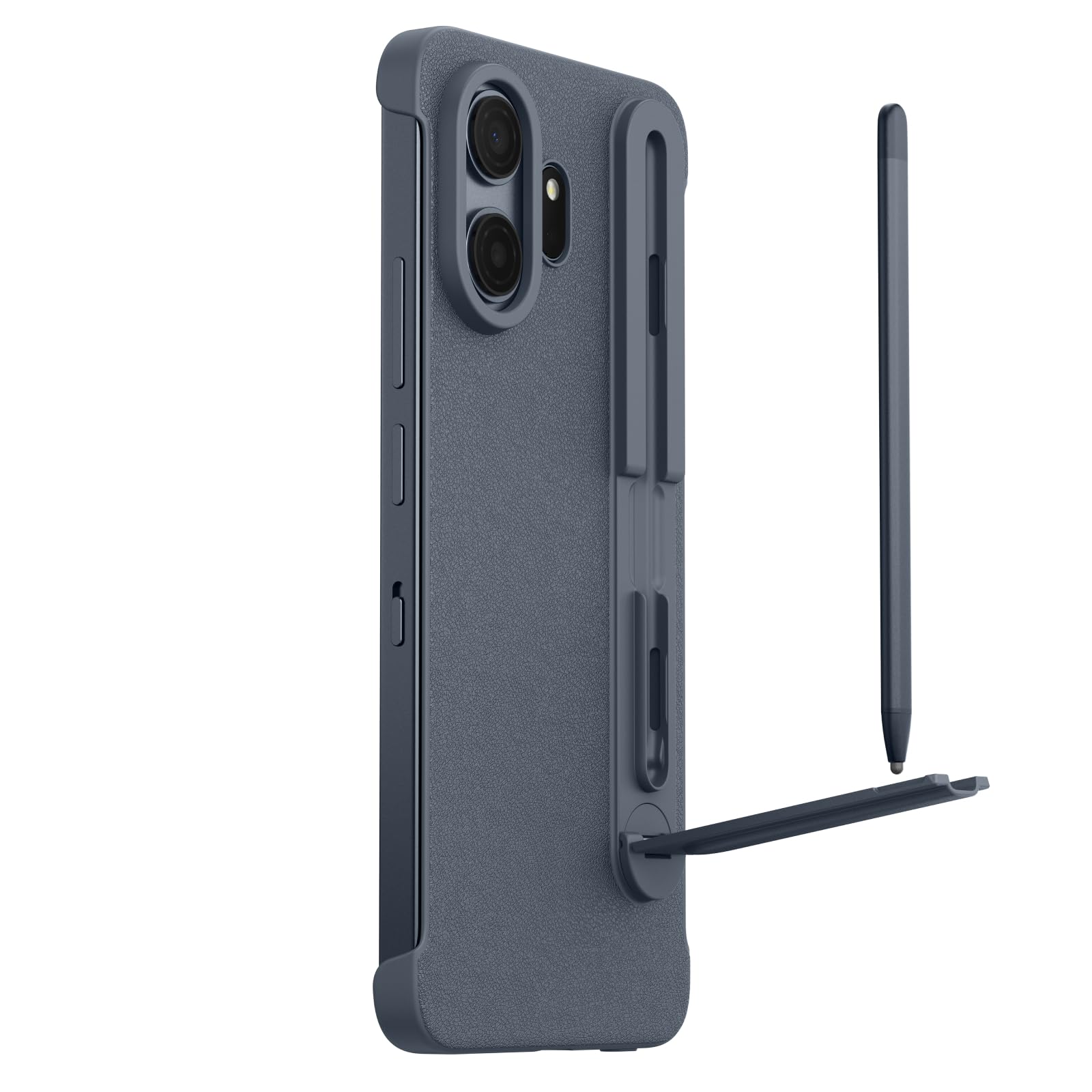 TCL NXTPAPER 70 Pro Smartphone, vielseitiges 3-in-1 Design, Flipcase & natürlicher Handschriftenstift, inkl. Schutzhülle, Stellar Blue