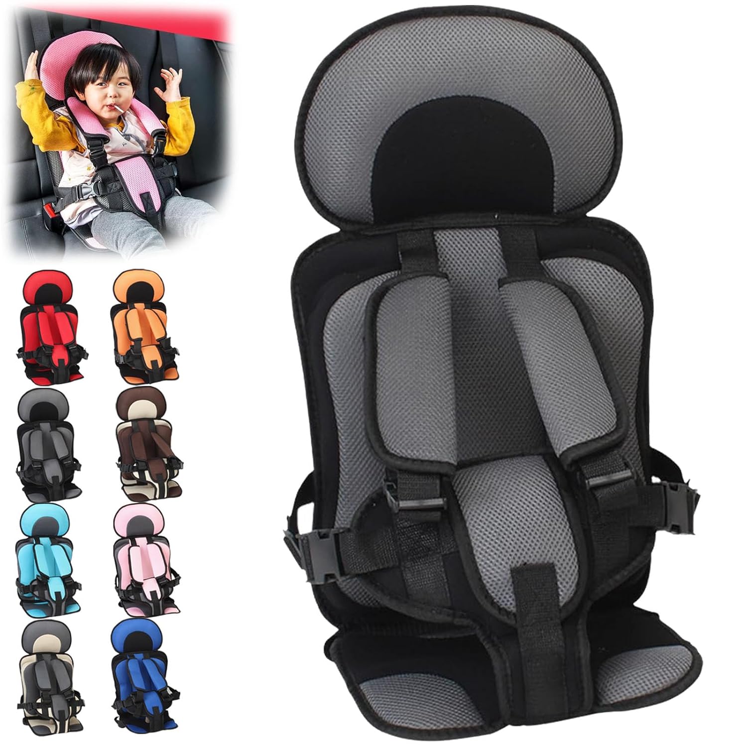 Auto Child Safety Seat Simple Car Portable Seat Belt,012